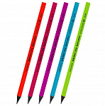 КАРАНДАШ Ч/Г BRAUBERG ULTRA COLOR, HB, ПЛАСТ. КОРПУС /72/