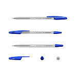 Набор из 8 ручек шариковых ErichKrause R-301 Stick Classic 1.0, цвет чернил синий (в пакете)