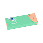 ПЕНАЛ Б/НАП 1-РЯД, ERICHKRAUSE MATT PASTEL BLOOM, ПЛАСТ. 0,6 ММ, АССОРТИ /4/160/ РФ