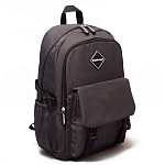 Рюкзак ErichKrause SchoolLine с двумя отделениями и грудной перемычкой 24L Grey