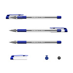 РУЧКА ШАР. ERICHKRAUSE ULTRA-30 STICK&GRIP CLASSIC 0.7, SUPER GT, МЕТАЛ. НАКОН, СИНИЙ /12/144/1728/