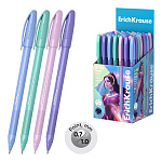 РУЧКА ШАР. ERICHKRAUSE U-108 PASTEL STICK 1.0, ULTRA GLIDE TECHNOLOGY, СИНИЙ /50/200/2400/