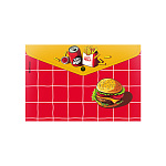 КОНВЕРТ ПЛАСТ. НА КНОПКЕ, A4, ERICHKRAUSE CHEAT MEAL, 0,16 ММ, АССОРТИ /12/240/