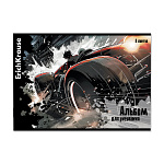 АЛЬБОМ Д/РИС. 08 Л. A4, ERICHKRAUSE BIG WHEELS, НА СКОБЕ, MIX-PACK /5/100/