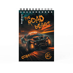 БЛОКНОТ 80 Л, А6, КЛ. ERICHKRAUSE ROAD BEAST, MIX-PACK, НА СПИРАЛИ /4/64/
