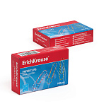 СКРЕПКИ 33 ММ/100 ШТ. ERICHKRAUSE ZEBRA, ПОЛОСАТЫЕ /24/144/