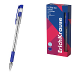 РУЧКА ШАР. ERICHKRAUSE ULTRA-30 STICK&GRIP CLASSIC 0.7, SUPER GT, МЕТАЛ. НАКОН, СИНИЙ /12/144/1728/