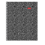 ТЕТРАДЬ 96 Л, А5, КЛ, ХАТБЕР. ЛАБИРИНТ, ГЛЯНЦ. ЛАМ. ТИСНЕНИЕ, НА ГРЕБНЕ /4/48/ РФ