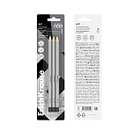 КАРАНДАШ Ч/Г ERICHKRAUSE ART, Н, HB, B, ЗАТОЧЕН. НАБОР 03 ШТ, БЛИСТЕР /12/24/144/