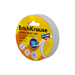 Двусторонняя клейкая лента ErichKrause, прозрачная, 24ммх9м (в пленке по 1 шт.)