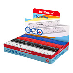 ЛИНЕЙКА 15 СМ, ERICHKRAUSE CLASSIC, АССОРТИ, ДИСПЛЕЙ /44/1056/ РФ