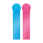 ЗАКЛАДКА ERICH KRAUSE® GLOSSY BUBBLE GUM, ПЛАСТ. НАБОР 04ШТ, АССОРТИ /12/144/