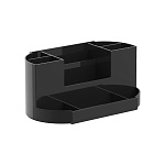 ПОДСТАВКА Д/РУЧЕК И КАРАНДАШЕЙ ERICHKRAUSE VICTORIA, ЧЕРНЫЙ /3/4/24/ РФ