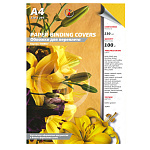 ОБЛОЖКА, А4, КОЖА, РТ, 100 ШТ, ЖЕЛТАЯ, 230Г /10//