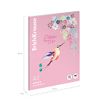 БУМАГА Д/АКВАРЕЛИ А3, 20 Л, ERICHKRAUSE КОЛИБРИ, БЕЛЫЙ, В ПАПКЕ /20/ РФ