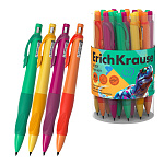 КАРАНДАШ АВТ. 2.0 ММ. ERICHKRAUSE KIDDY DINO ART, HB, ТУБУС /24/144/1728/