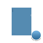 УГОЛОК А4. ПЛАСТ. ERICHKRAUSE GLOSSY CLASSIC, 0,16 ММ, СИНИЙ /12/300/РФ