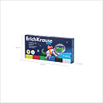 ПЛАСТИЛИН 06 ЦВ, 108 ГР. ERICHKRAUSE KIDS SPACE ANIMALS, СО СТЕКОМ, К/К /8/32/