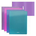 ПАПКА НА 2 КОЛЬЦА, ПЛАСТ. 24 ММ, ERICHKRAUSE GLANCE VIVID, 0,5 ММ, АССОРТИ /4/36/ РФ