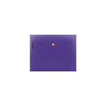 КОНВЕРТ ПЛАСТ. НА КНОПКЕ, А5+, ERICHKRAUSE SOFT CARIBBEAN, 0,18 ММ, НЕПРОЗР. АССОРТИ /12/504/ РФ