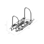 РЕГИСТРАТОР 5 СМ. ERICHKRAUSE BUSINESS, ЧЕРНЫЙ /25/ РФ