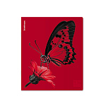 ТЕТРАДЬ 48 Л, А5, КЛ. ERICHKRAUSE SCARLET, ЛАМ. SOFT-TOUCH+ВЫБ. УФ-ЛАК, MIX-PACK /5/100/