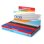 ЛИНЕЙКА 20 СМ, ERICHKRAUSE CLASSIC, АССОРТИ, ДИСПЛЕЙ /44/924/ РФ