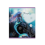 ТЕТРАДЬ 24 Л, КЛ. ERICHKRAUSE AQUAMARINE, ВЫБ. УФ-ЛАК, ГЛИТТЕР, MIX-PACK /10/160/ 