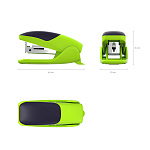 СТЕПЛЕР №10, ДО 15 Л, ERICHKRAUSE ERGOLINE®, МИНИ, ЯРКО-САЛАТОВЫЙ /60/240/