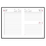 ЕЖЕДНЕВНИК 2026 ГОД, A5+, VELVET, СИНИЙ / РФ