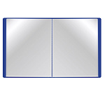 ПАПКА С ФАЙЛАМИ НА 100 КАРМАНОВ. SILWERHOF ЭКО, 0,7 ММ, СИНИЙ /20/2063000/РФ