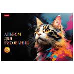 АЛЬБОМ Д/РИС. 12 Л. А4, ХАТБЕР. АССОРТИ. ВЫПУСК №3, НА СКОБЕ /5/90/