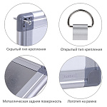 ДОСКА МАГНИТНО-МАРКЕРНАЯ 60*90 СМ, ХАТБЕР, ПОЛОЧКА ДЛЯ АКСЕССУАРОВ /