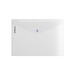 КОНВЕРТ ПЛАСТ. НА КНОПКЕ, А4, ERICHKRAUSE GLOSSY CLEAR, 0,16 ММ, ПРОЗР. ЦВЕТ. КНОПКА /12/240/ РФ