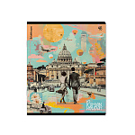 ТЕТРАДЬ 48 Л, А5, КЛ. ERICHKRAUSE ROMAN HOLIDAY. МАТ. ЛАМ. MIX-PACK /5/100/