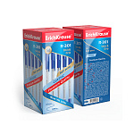 РУЧКА ШАР. ERICHKRAUSE R-301 GRIP, СИНИЙ /50/400/