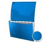 Папка-картотека пластиковая ErichKrause Diamond Vivid, с 7 отделениями, A4, ассорти (в пакете по 4 шт.)