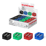 ТОЧИЛКА ПЛАСТ. ERICHKRAUSE MULTI, 2 ОТВЕРСТИЯ, АССОРТИ /24/144/1440/