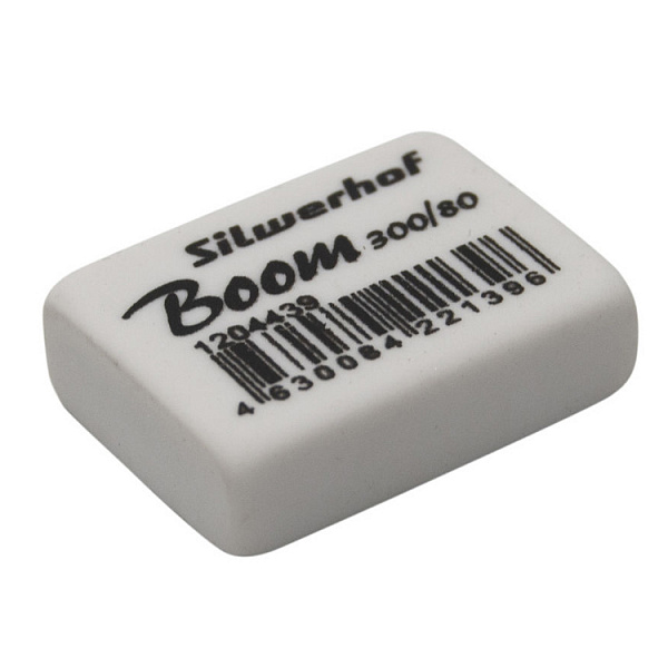 ЛАСТИК SILWERHOF BOOM 300/80, 26*18,5*8, КАУЧУК, БЕЛЫЙ /36/1296/1204439