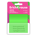 БЛОК Д/ЗАПИСИ 75*75 ММ, 50Л. ERICHKRAUSE NEON, ПЛАСТ. АССОРТИ /24/432/