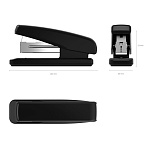 СТЕПЛЕР №24/6, ДО 25 Л. ERICHKRAUSE SPEED CLIP CLASSIC, ЧЕРНЫЙ /12/72/