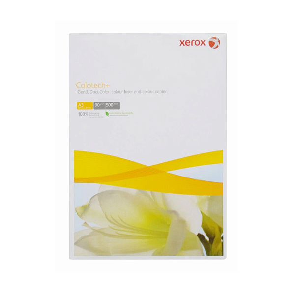 БУМАГА XEROX COLOTECH, A3, 90, 500Л /5/
