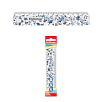 линейка 15 см, erich krause® frozen beauty, пласт. разноцветный, флоупак /20/240/