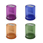 ТОЧИЛКА МЕТАЛ. ERICHKRAUSE FERRO CONTAINER PLUS, 2 ОТВЕРСТИЯ, С КОНТЕЙНЕРОМ, АССОРТИ /12/36/360/