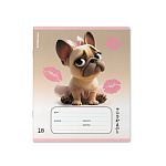 ТЕТРАДЬ 18 Л, ЛИН. ERICHKRAUSE FRENCHIE, ВЫБ. УФ-ЛАК, MIX-PACK /10/200/