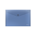 КОНВЕРТ ПЛАСТ. НА КНОПКЕ, A4, ERICHKRAUSE GLOSSY VIVID, 0.18 ММ, ПОЛУПРОЗР. АССОРТИ /12/240/