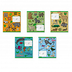 ТЕТРАДЬ 12 Л, КЛ. ERICHKRAUSE ANIMAL WORLD, MIX-PACK /10/280/ РФ