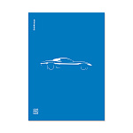 ТЕТРАДЬ 48 Л, А4, КЛ. ERICHKRAUSE COVERPROBOOK МИРАЖ, СИНИЙ, ПЛАСТ. ОБЛ. НА СКОБЕ, МИКС /3/30/