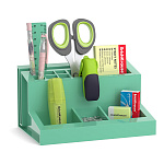 Набор настольный пластиковый ErichKrause® Leader, Powder, ассорти из 4 цветов