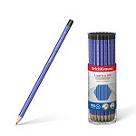 КАРАНДАШ Ч/Г ERICHKRAUSE® GRAFICA 100, HB, Т.-СИНИЙ, ТУБУС /42/252/2016/